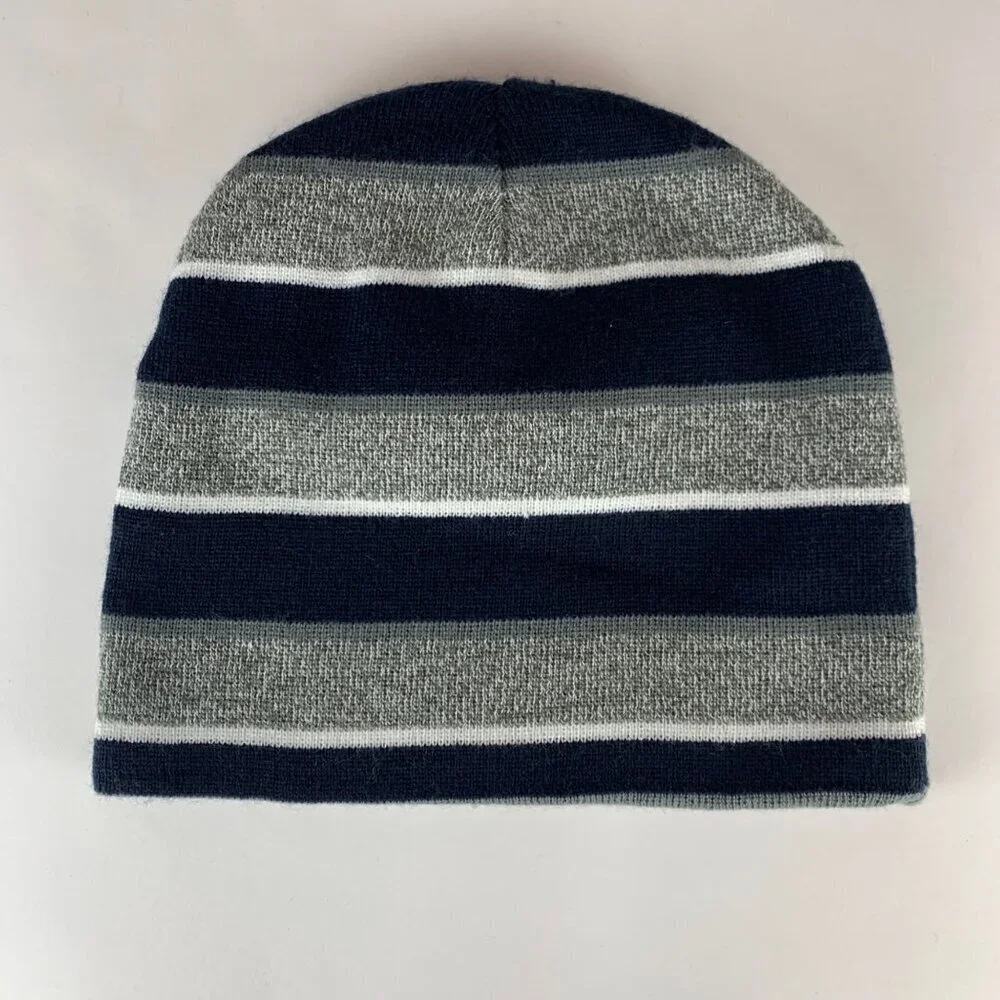 Arizona Wildcats NCAA Gray Navy Blue Reversible Knit Beanie